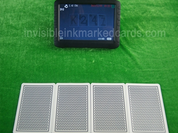 Fluorescent marcate carduri, Scanning Camera, Marked Cards